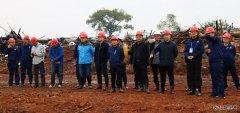 中铁九局：江西赣州高铁新区西站周边市政道路及配套II标正式开建