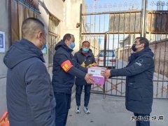 蒲白马南社区：战“疫”有力度  慰问人暖心更暖