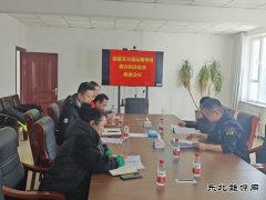 富蕴执法大队：多部门召开治超联席会 筑牢春季道路安全防线