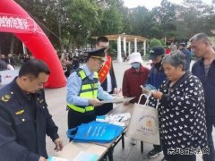 布尔津执法大队：积极开展防灾减灾宣传活动